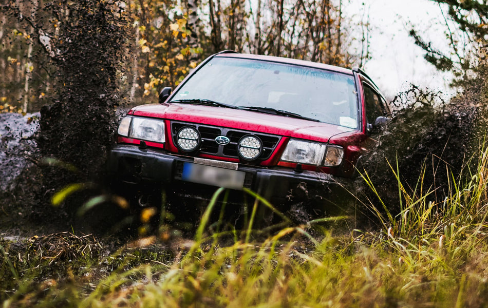 Car Driving Off-Road